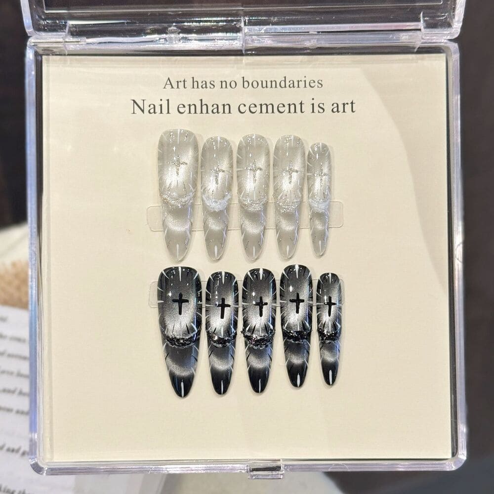 AB Style High-End Light-Luxury Press-On Nails