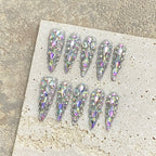 Full-Coverage Bling Egyptian Queen Press-On Nails