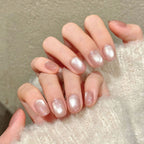 Gradient Bow Sweet Press-On Nails