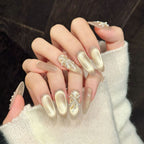 Cat's Eye Icy Sheer Press-on Nails