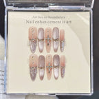 High-End Cat’s Eye Handmade Press-On Nails