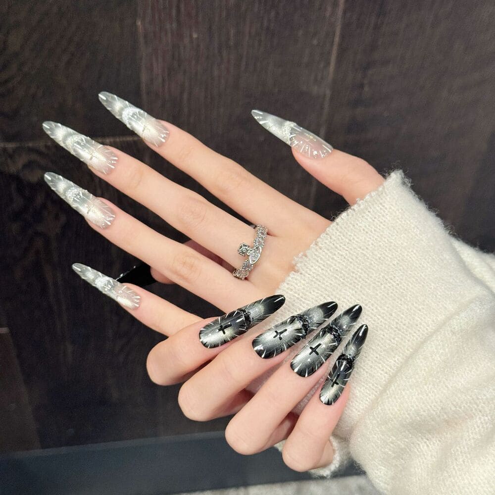 AB Style High-End Light-Luxury Press-On Nails