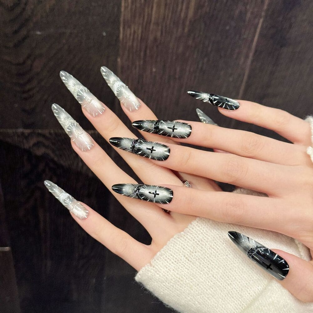 AB Style High-End Light-Luxury Press-On Nails