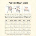 Gradient Bow Sweet Press-On Nails